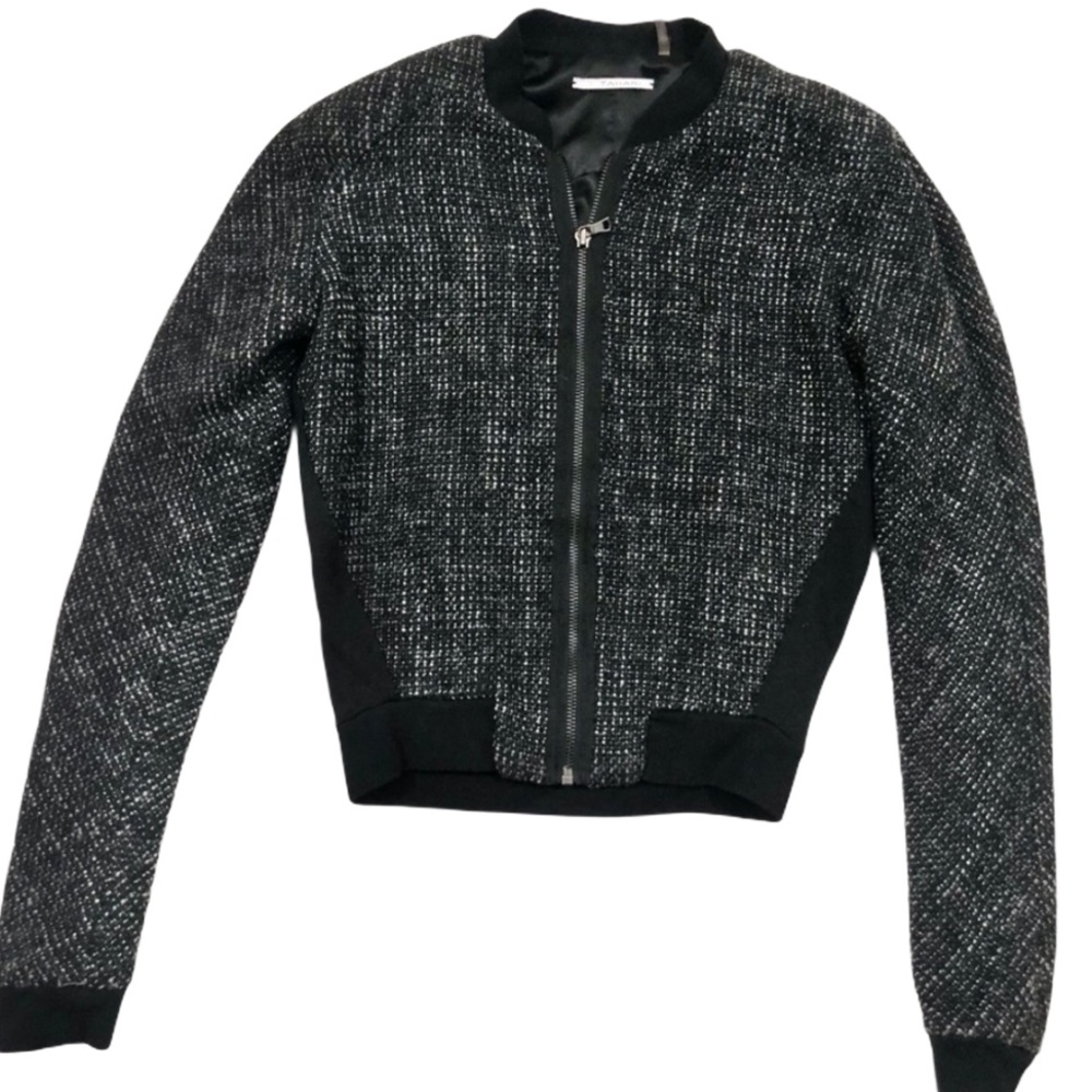 EUC Tahari Wool Blend Crop Jacket XS